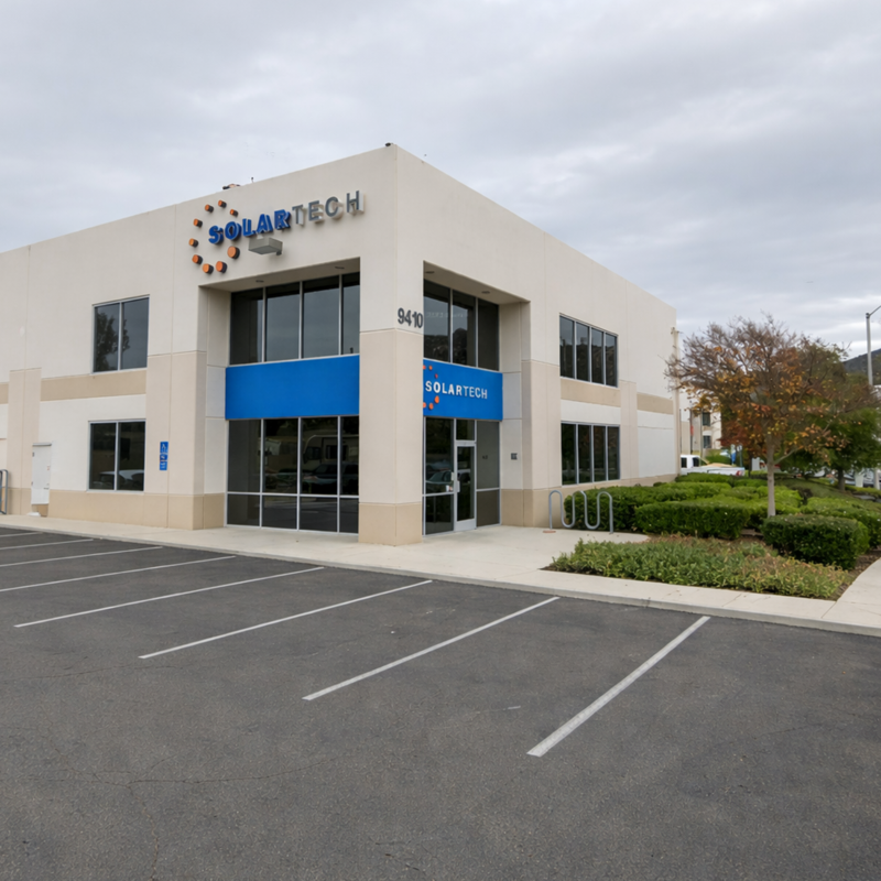 SolarTech office building